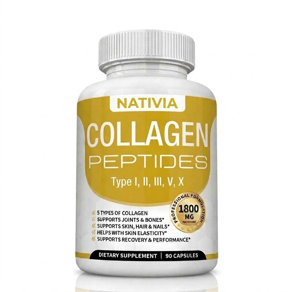 Collagen Peptides (30ct) Type I, II, III, V, X VIP