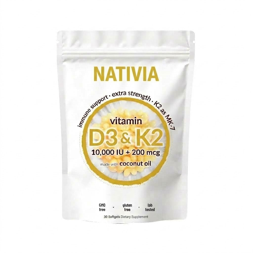 D3 & K2 Softgels (30ct) VIP