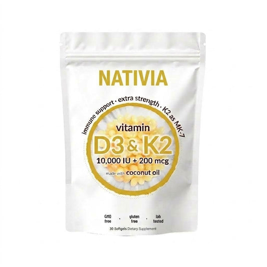 D3 & K2 Softgels (30ct) VIP